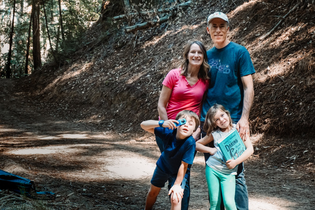 Luckily, the county opened up a few parks for hiking so we were able to get out as a family on Mother's Day #freshair #celebratemoms