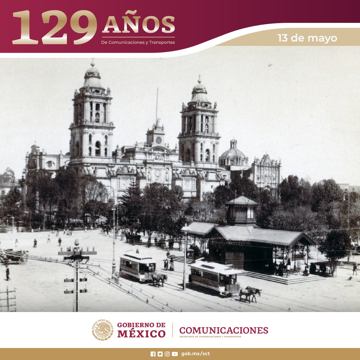 CSICT_Campeche's tweet photo. #129AñosSCT 🇲🇽
✅ Visita nuestro #BlogSCT y haz un pequeño recorrido a la historia de las grandes obras públicas de la #SCT a lo largo de 129 años de existencia, que sin duda, es la huella del progreso material del país.
🤓➡️ https://t.co/JK9kbwmCBc
🛣🚂🚢🛫🚛📬📶📡🛰 https://t.co/4c0GfSuQMr