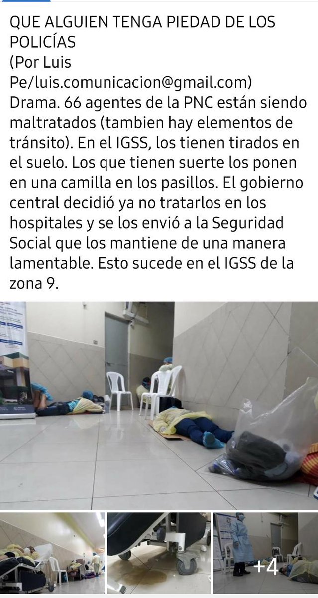 __ShioCI's tweet photo. Lloré del enojo e impotencia, tanto dinero y donación pura pantalla para que a los médicos los traten como si no importaran, mientras en mi trabajo hasta a los guardaespaldas les dan buena comida los tres tiempos y lo único que hacen es andar con los funcionarios😠😭😭
#COVID19gt https://t.co/ZYY7hlq0Zh