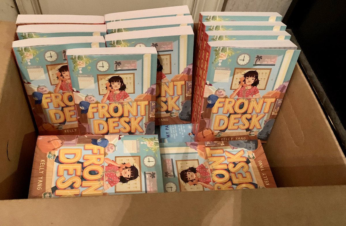 asukelnc's tweet photo. @stacymcanulty thank you so much for the Q& A today! We loved it, and they stayed on 15 minutes after talking about spending 5 million $$! So glad you mentioned @kellyyanghk 👇 are being delivered next week! It was great! 📚❤️📚 #ARCtastic @mclambh https://t.co/r6xyIQbFyb
