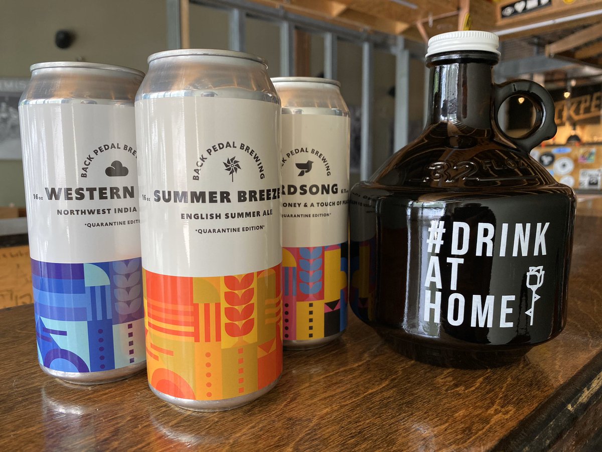 Online orders are back for our first canning run, growler fills, and merch! Order now pickup Friday or Saturday backpedalbrewing.square.site