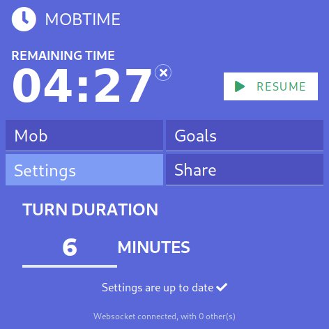 So, I hear you like sharing timer configurations, so here it is. Requested by a lot of people, and I'm here to help improve your #MobProgramming experience!