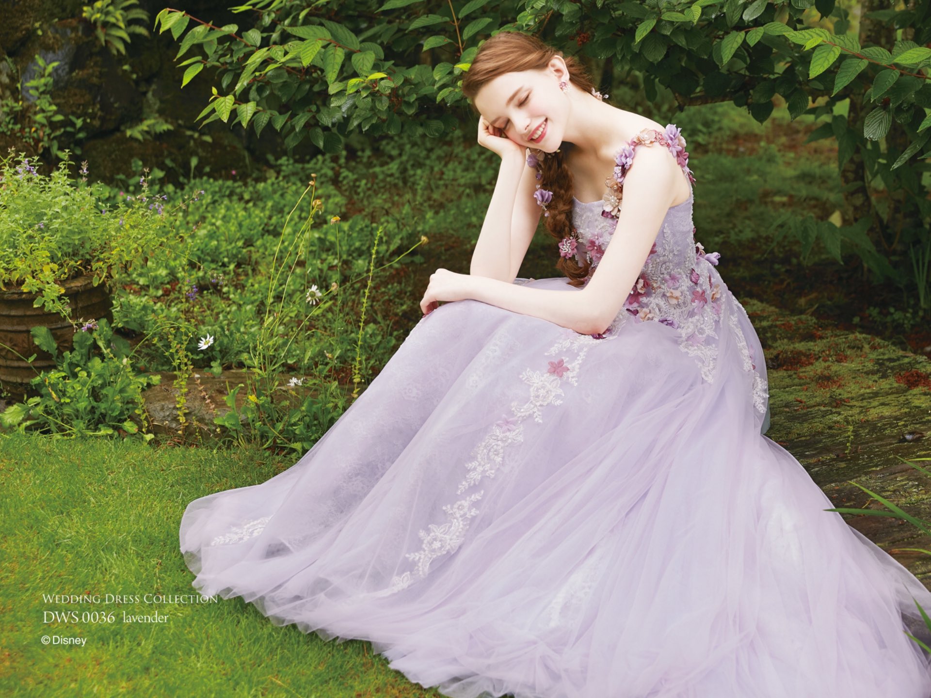Mclasse エムクラッセ Dress Photo 少し大人なラプンツェルのカラードレス 塔の上のラプンツェル ラプンツェル ラプンツェルウエディング プレ花嫁 結婚式準備 フォトウエディング 結婚式 ディズニー Disney Disneywedding T Co