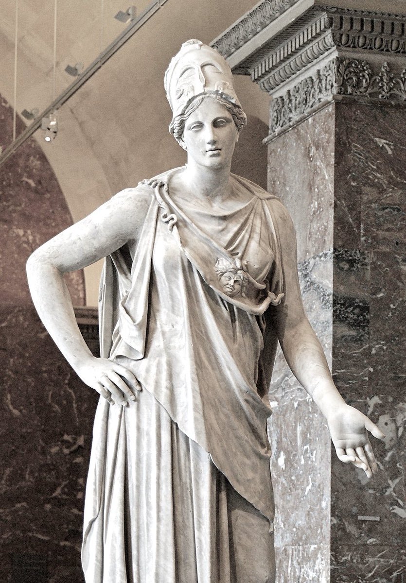 Athena: goddess of wisdom and war 