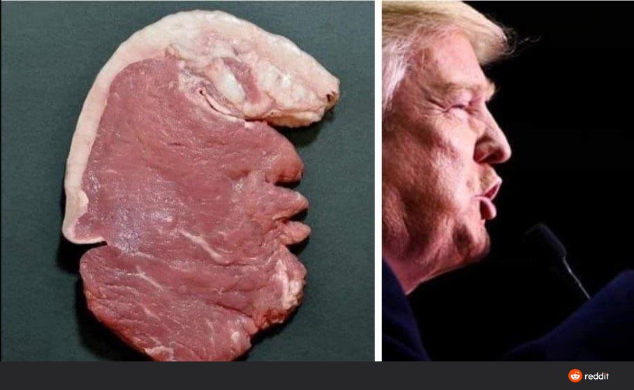 In case you haven't seen this... Meat Donald #TrumpMeltdown #Trump