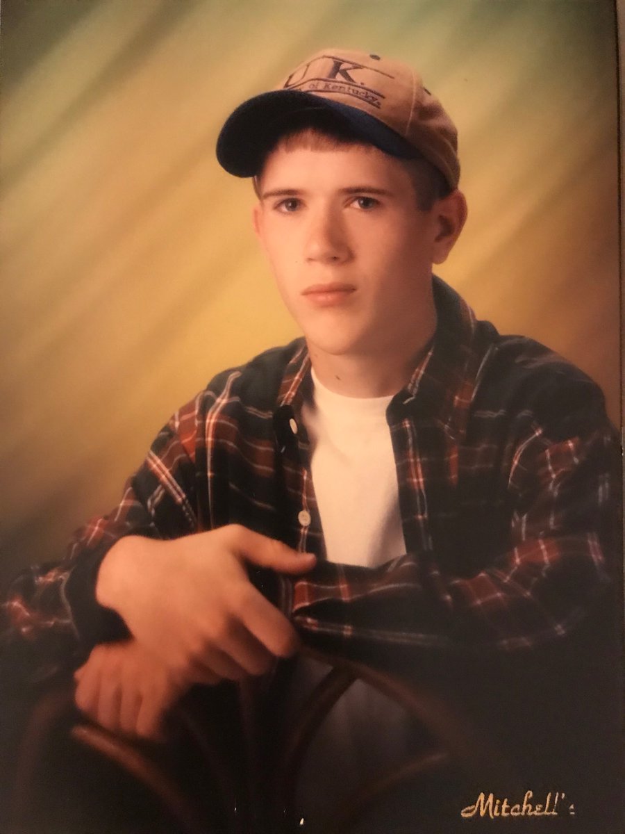 GOHSCounselors's tweet photo. In honor of our seniors, STEM World History teacher, Mr. Rick Talbott shared his senior picture, or is it his middle school picture? 🤔Just kidding Mr. Talbott! Thanks for sharing!
#GOHSGrad2020 #ReallyHowOldWasHe #NoSmilingAllowed #SomeThingsNeverChange https://t.co/z09S2a6koX