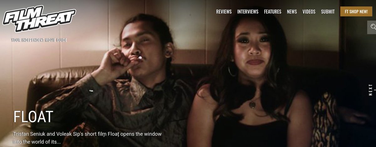 FilmThreat's tweet image. “…captures the exploits of this young man just ‘floating’ from day-to-day.” Alan Ng visits 1990s-era Seattle in the @VCFilmFestival movie Float.
filmthreat.com/reviews/float-… #LAAPFFVirtual #FilmThreatLAAPFF #LAAPFF2020