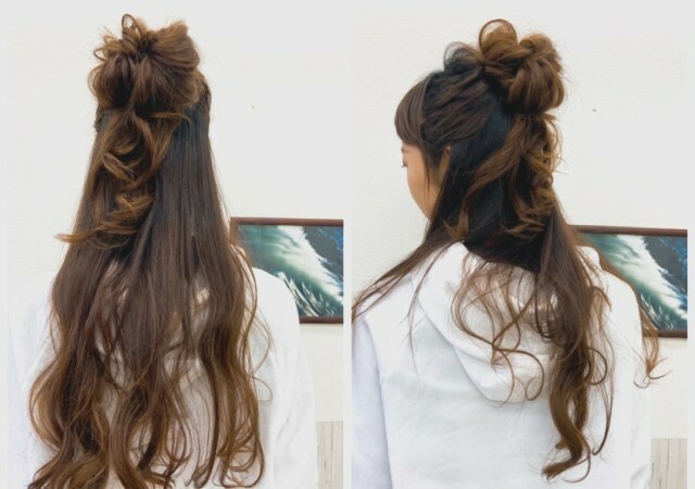 お団子ヘアアレンジのtwitterイラスト検索結果 お団子ヘアアレンジのtwitterイラスト検索結果