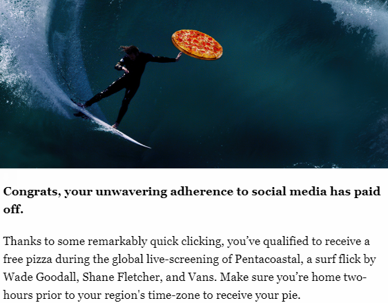 surfingstoke's tweet photo. Really I'm just thankful that my unwavering adherence to social media has finally been acknowledged @stab @vanssurf https://t.co/096Kw26xFr