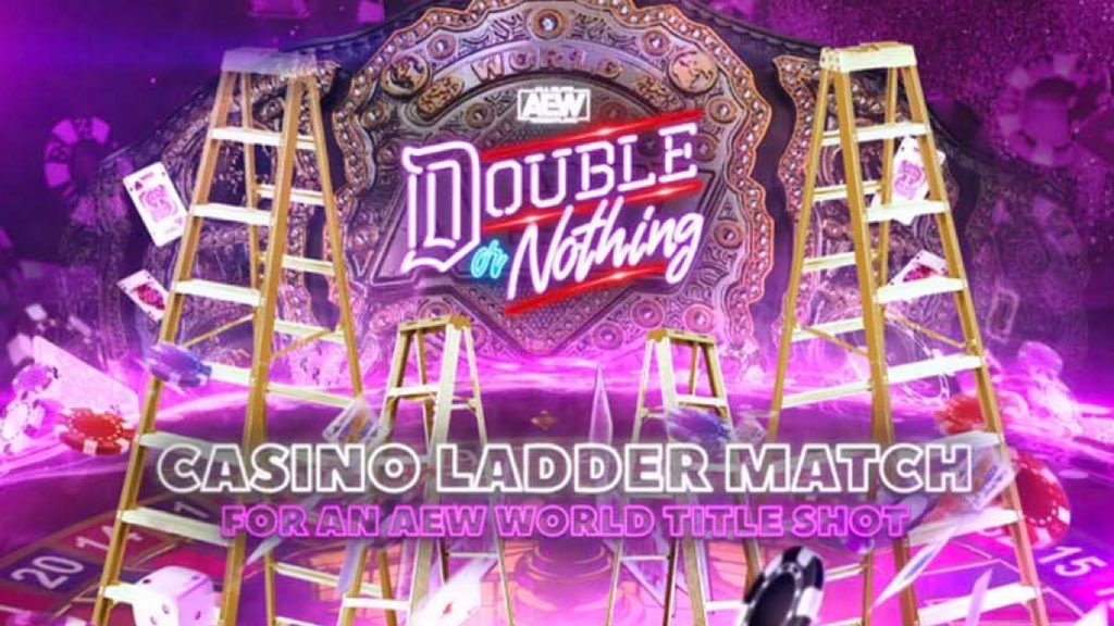 Reveladas as regras da Casino Ladder Match do AEW Double or Nothing