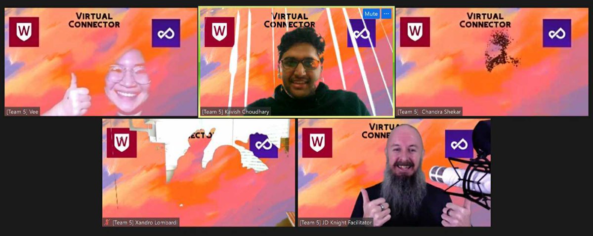 PaddlJobs's tweet photo. Team 5 Virtual Connectors are having a ball in Sprint 2! Now that's a virtual whiteboard! #PaddlGames #Paddl #WSU #WesternSydneyUniversity #FutureMakers #graduates #virtualworldofwork #NSW https://t.co/AsTf4tT6AB