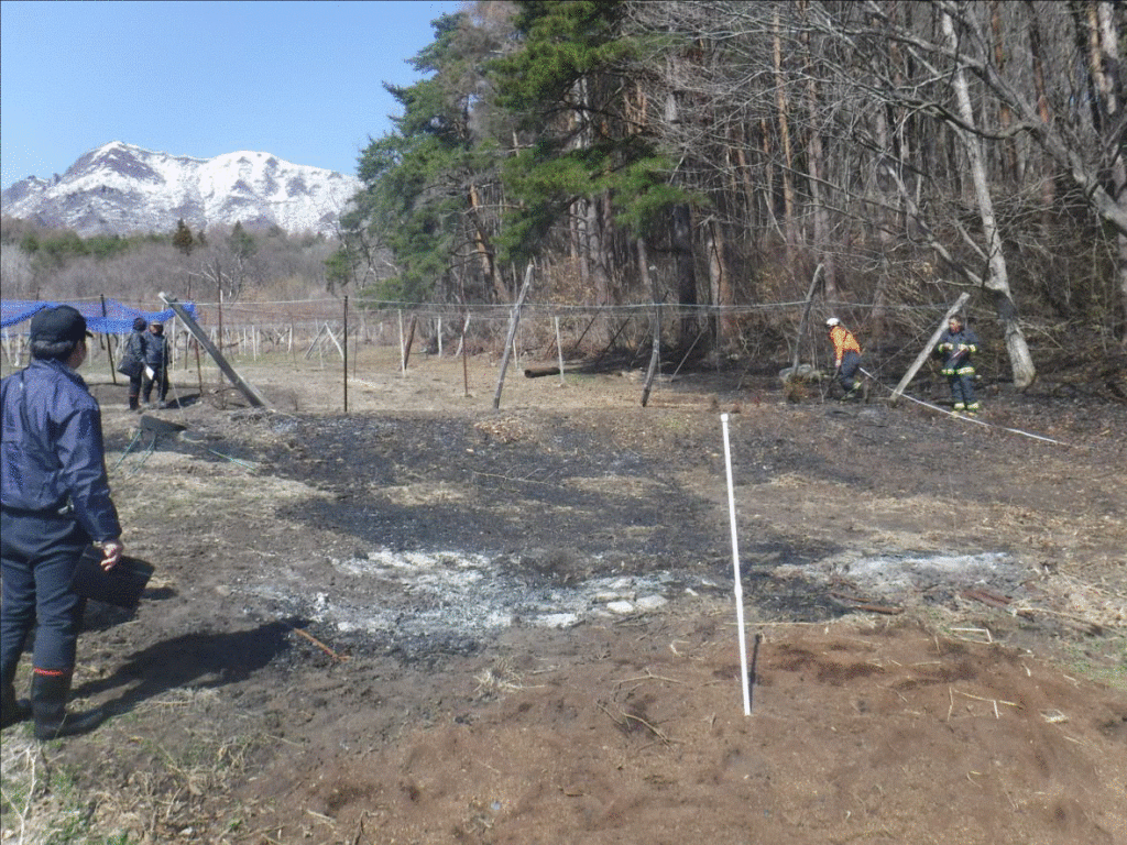 山火事注意 山火事注意