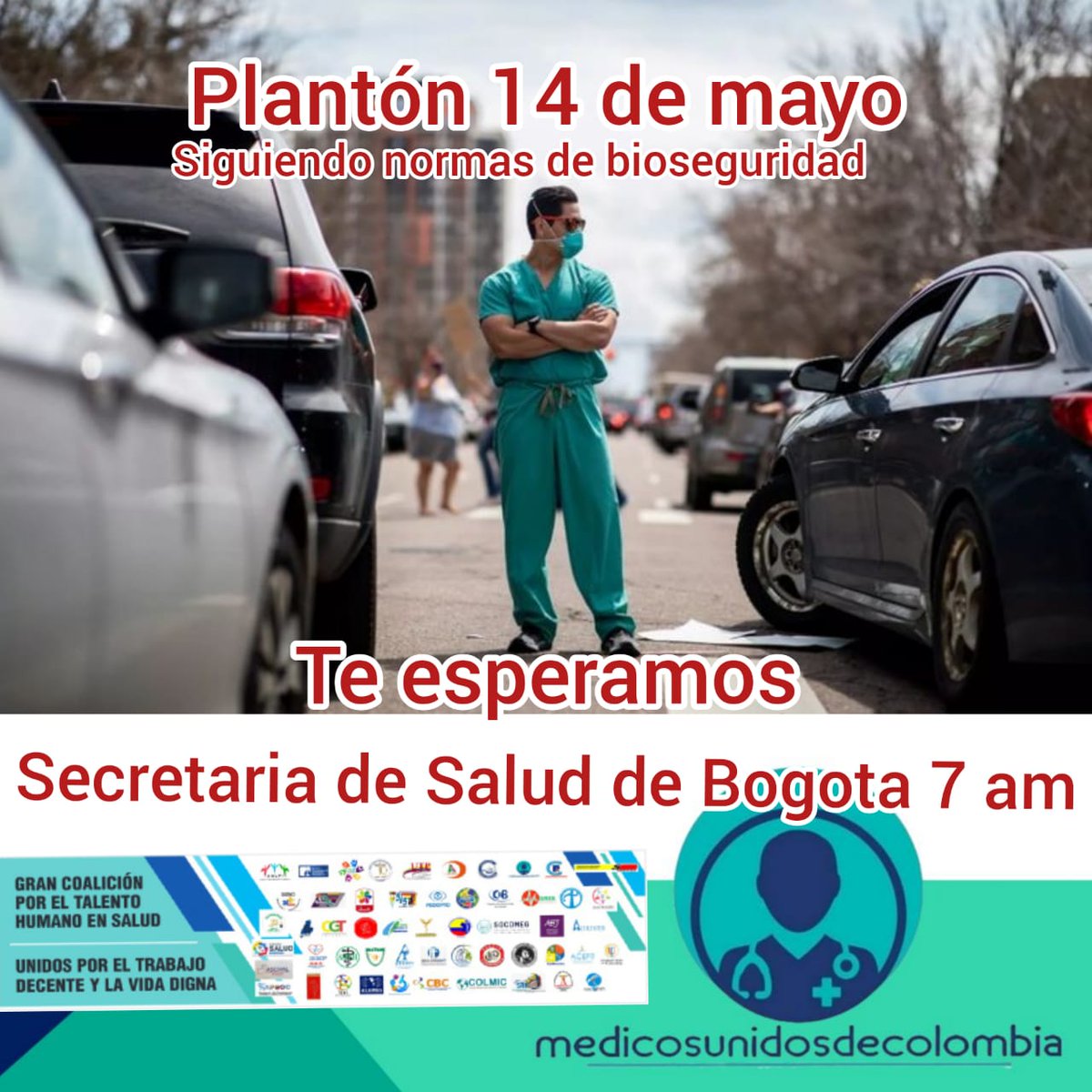 movimedicointe's tweet photo. Twitteraton cada 30 minutos para evitar que el #talentohumanoensalud siga #muriendo #NiHeroesNiMartires #coronavirus #NoEstamosPara #contratodigitaldeduquees #duquedetengacompraparaelesmad #DuqueDerrochon #ElementosdeproteccionYa @MDignidad_Col @MedicaCol https://t.co/8tax1Gxm6P https://t.co/m29r9FTSMw