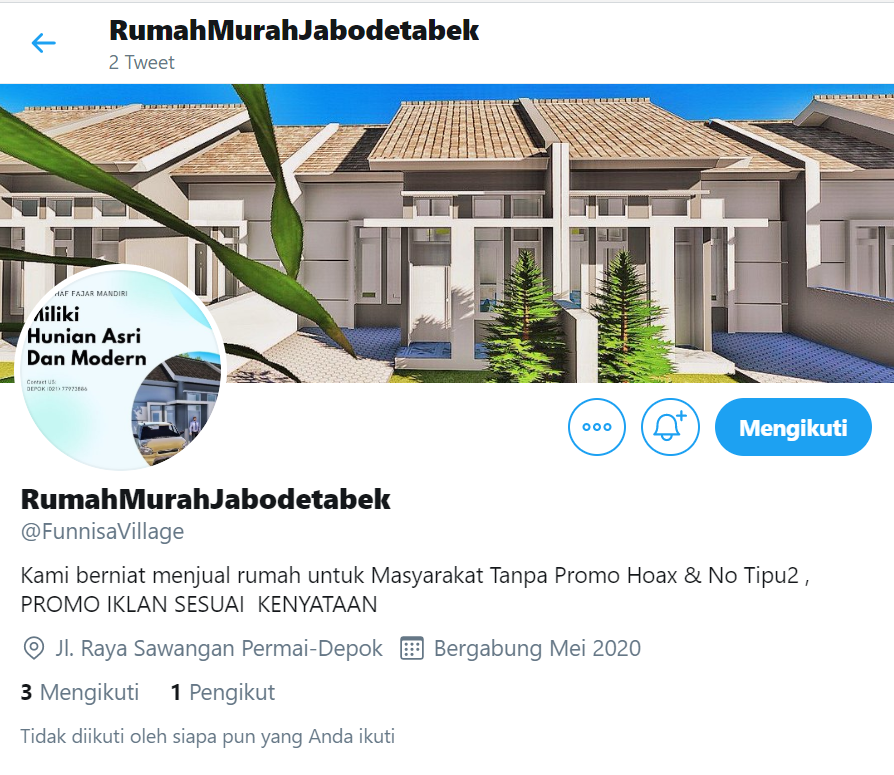 Bantu follownya dong gaessss

<a href="/FunnisaVillage/">RumahMurahJabodetabek</a>
#CariYangKristen
#bacotsantuy
#CariYangIslam
#WatermelonSugar
#LetsMeetAgain_SUHO
#NO_More_Lies_YG
#RakyatPercayaJokowi