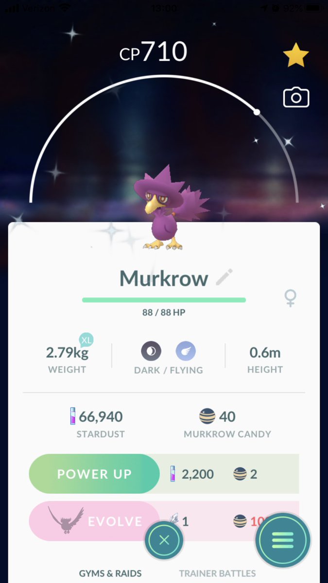 _Switchwich_'s tweet photo. Got this shiny this morning. 😍🤩💕 #shinypokemon #Shinycheck #pokémongo https://t.co/jpHYMNNSzR