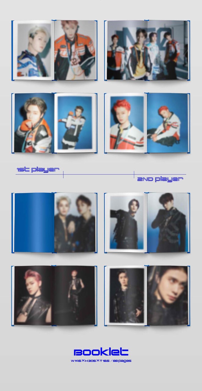NCT127 Punch ポストカード NCT127] Punch / 2nd Player Ver. / Official Photocard