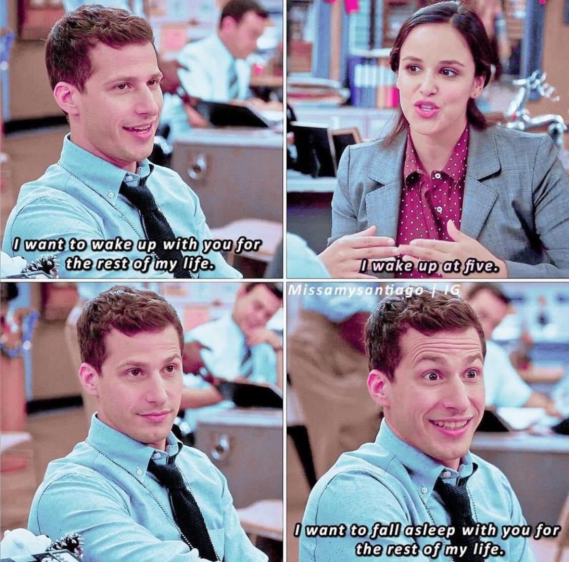 gmfangirlaccnt's tweet photo. yes, i’m jake... HAHAHAHAHA #NINENINE #JakeAmy ❤️ https://t.co/65dXhP0Sxv