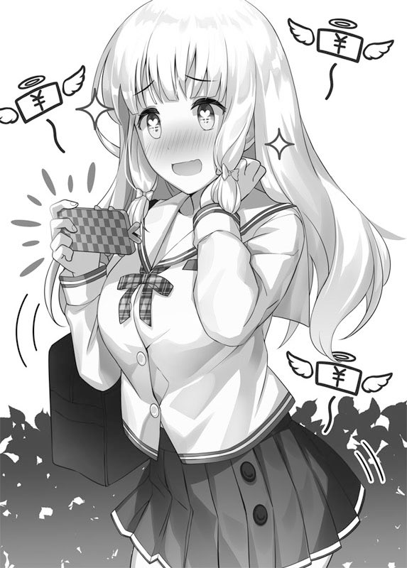 sorauetatsuta's tweet photo. 【綾瀬さんは貢ぎたい！】

期間限定、キンドルにて第1巻が無料で読めるようになっております。

美少女に言い寄られてウハウハかと思いきやポロっと本性が垣間見えてしまう(画像参照)学園ラブコメ、この機会にぜひどうぞ。
https://t.co/kVdFhwRt52 https://t.co/PW8cB4vFe0