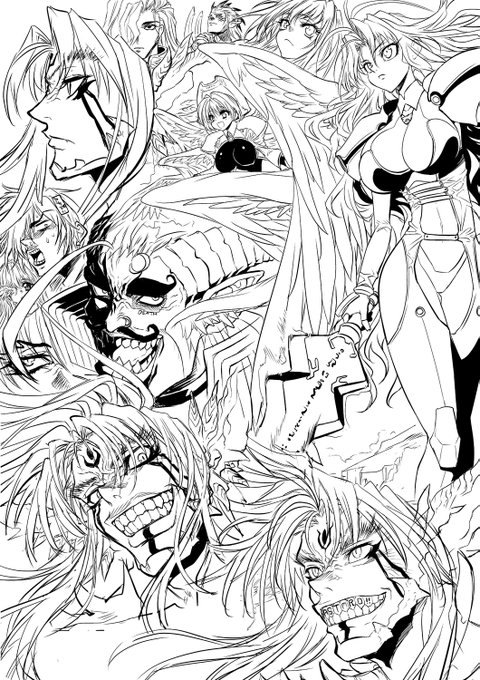 バスタードラクガキ配信楽しかった₍₍ ◝('ω'◝) ⁾⁾ 