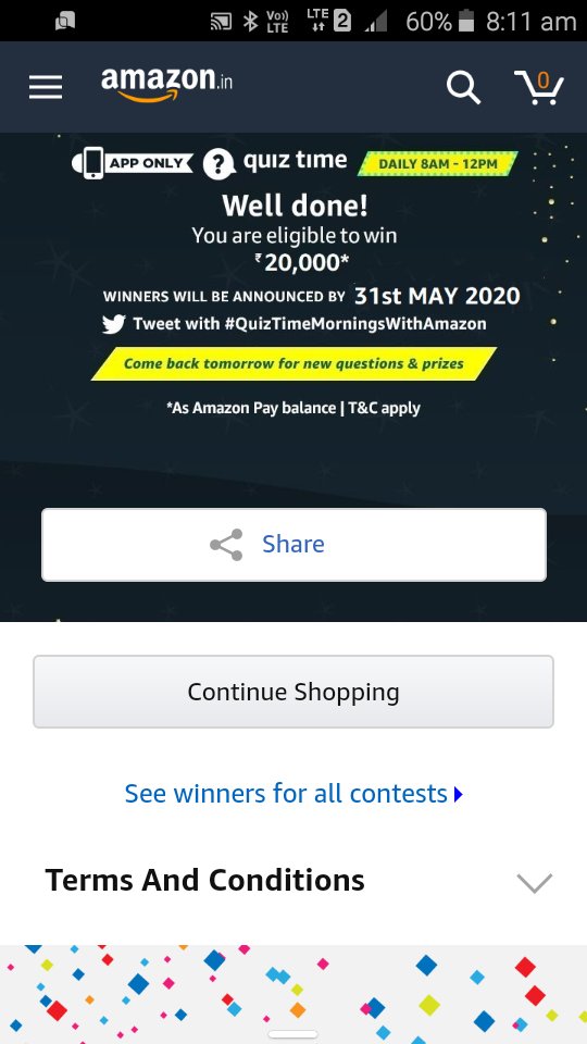 vaishnavimanka7's tweet image. Vaishnavi Mankar
@vaishnavimanka7 

#QuizTimeMorningsWithAmazon
#QuizTimeMorningsWithAmazon

Name. Vaishnavi Mankar
Phone no.8483925357
Gmail id.vaishnavimankar890@gmail.com

#Amazonisgreat👍👍❤❤💯💯
#iloveamazon👍👍❤❤💯💯