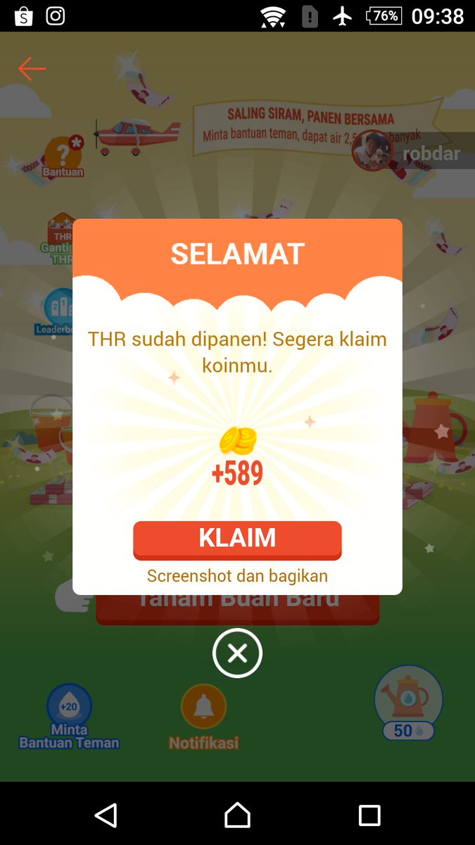 Robby_Liem's tweet photo. Iphonenya donk min..🙇🙇 @ShopeeID #ShopeeTanamTHR10M https://t.co/wEtThOO0Fx