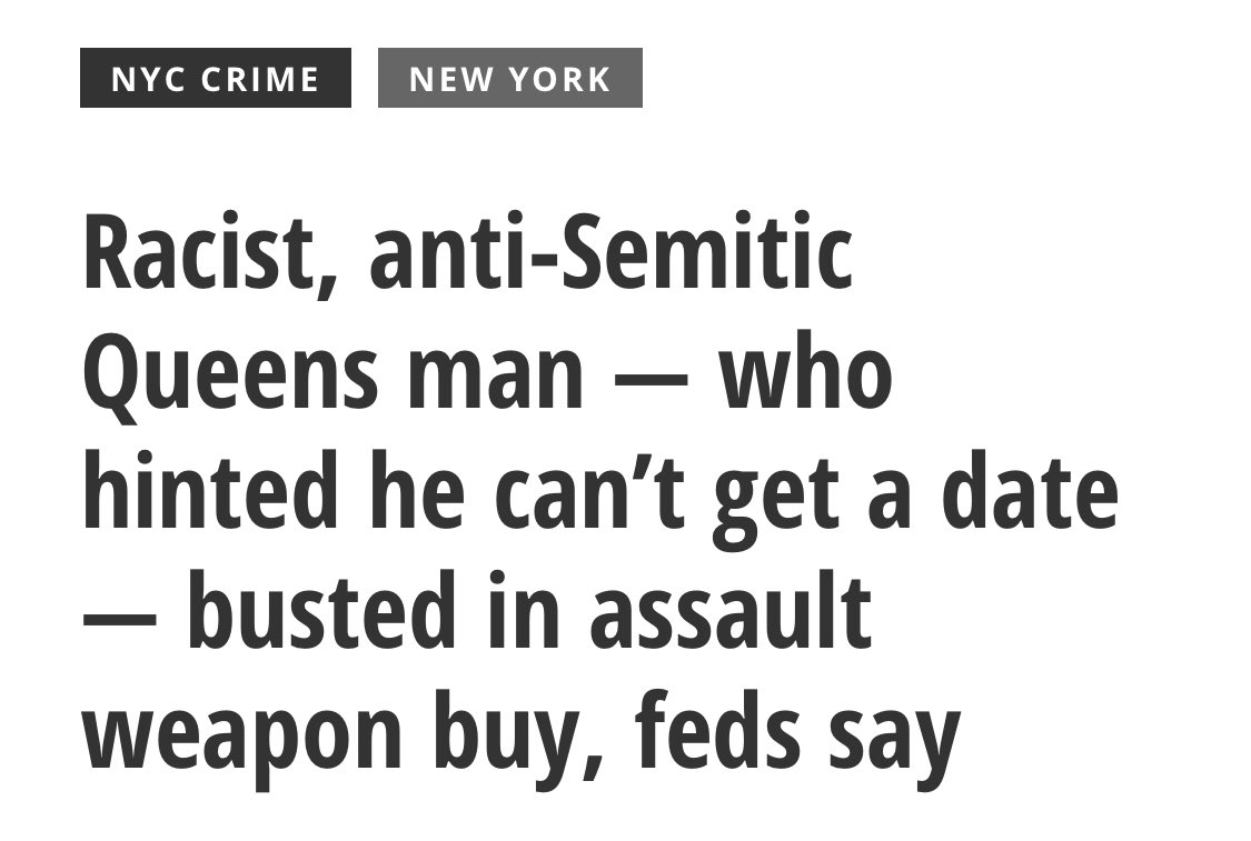 After seeing posts on Instagram in which he praised a synagogue attack — and posted photos giving the Nazi salute — investigators successfully staged an undercover operation to sell illegal weapons to Joseph Miner, who wanted to carry out a race war. https://www.nbcnews.com/news/us-news/new-york-man-arrested-weapons-charge-wanted-carry-out-racial-n1206636