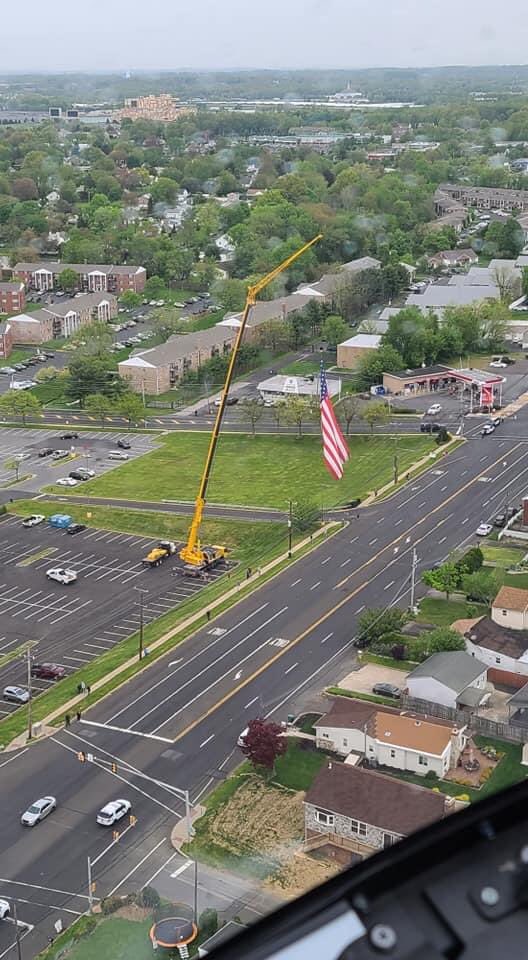 PPDAviation's tweet photo. Rest In Peace friend #NeverForget #8162 💙🖤💙 @PhillyPolice #tacair https://t.co/NpgirirHC7