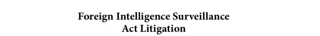 FISA & Withdrawing Guilty Pleas, w/Judge Gleeson.  https://www.fjc.gov/sites/default/files/2016/TRFISA10.pdf