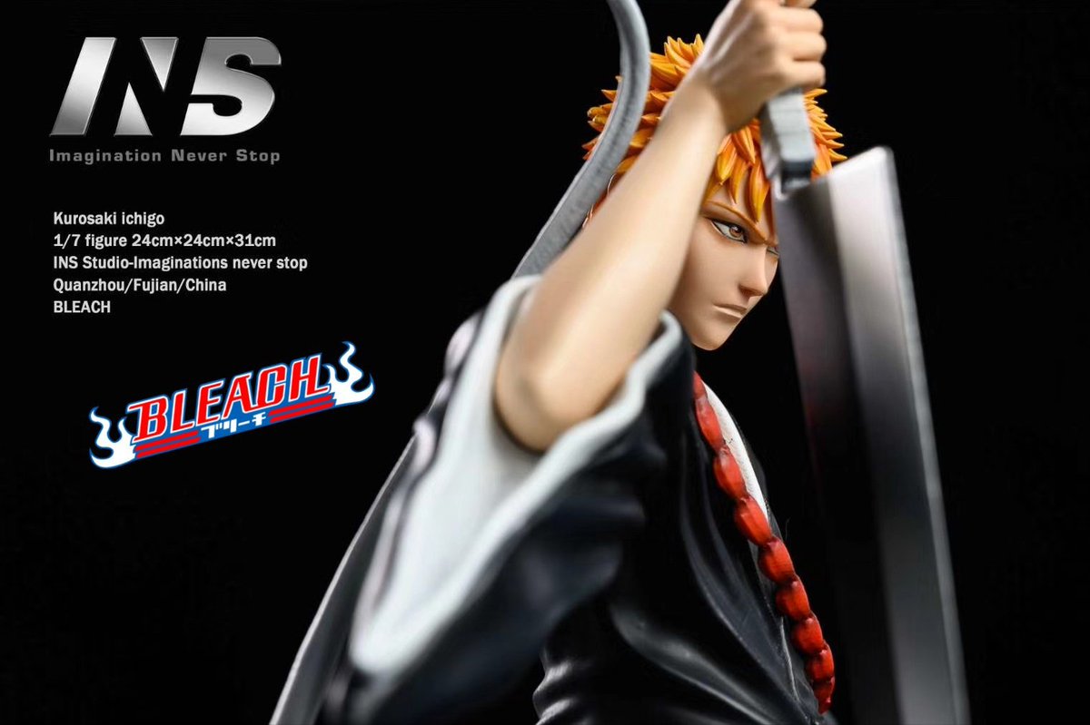 MundoKame's tweet photo. INS Studio – Ichigo Kurosaki
- 140 € sin contar los gastos de envío ni aduanas!
- Escala 1/7
- Medidas: altura, ancho, longitud: 31 cm, 24 cm, 24 cm
- Lanzamiento: Q4 2020
- PO abierto!
#INSStudio #Bleach #ブリーチ #Ichigo #Kurosaki #KurosakiIchigo
#黒崎一護 #Zangetsu #Shinigami https://t.co/oG0NqwRLH7