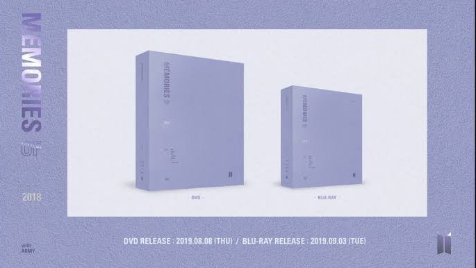 BTS MEMORIES OF 2018 DVD（C6120）即購入OKです