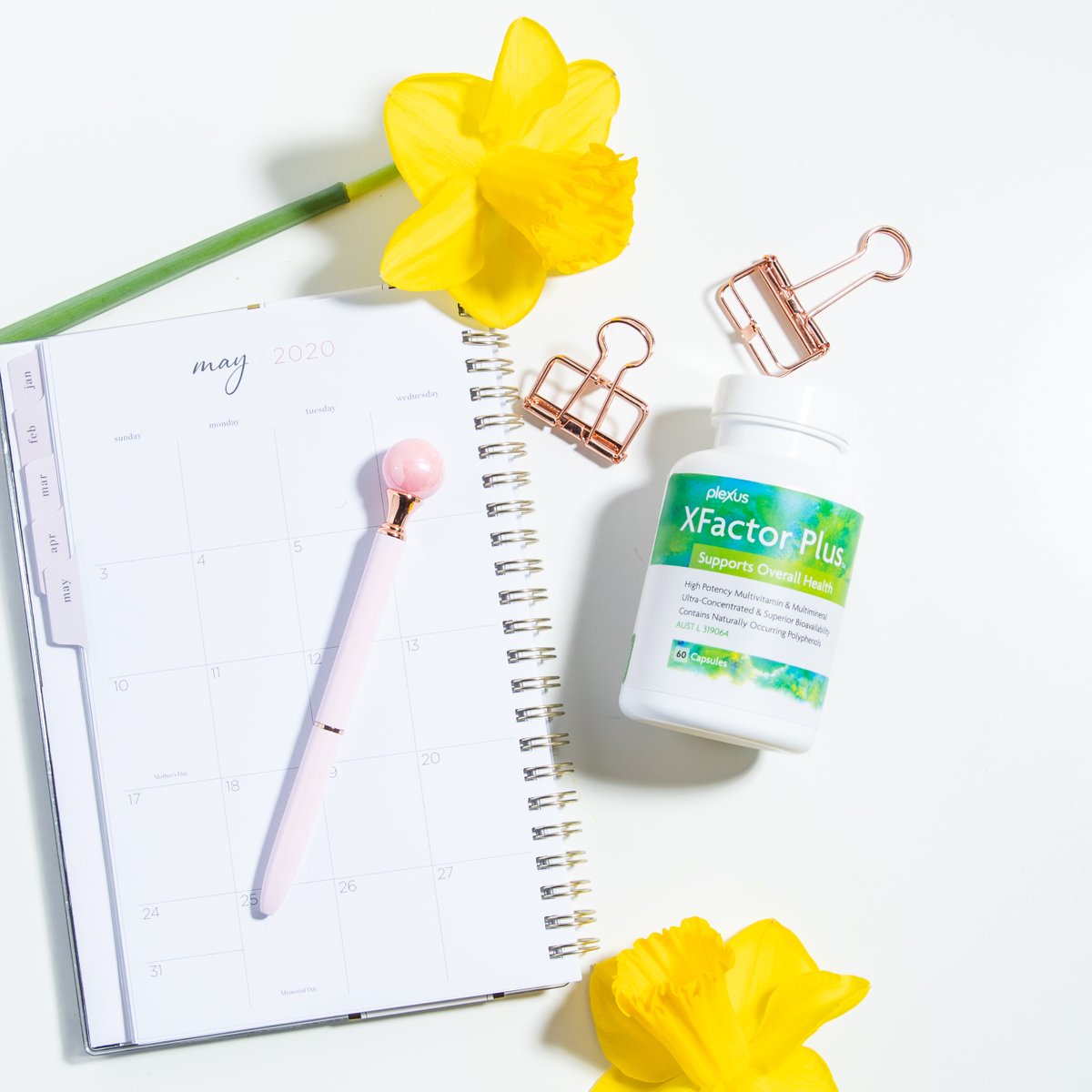 plexusinaus's tweet image. Make sure to pencil in your daily dose of health with XFactor Plus and its premium, bioavailable forms of key nutrients. 📝🌼 #XFactorPlus #EverydayPlexus #MultiVitamin h bit.ly/ShopPlexusProd…