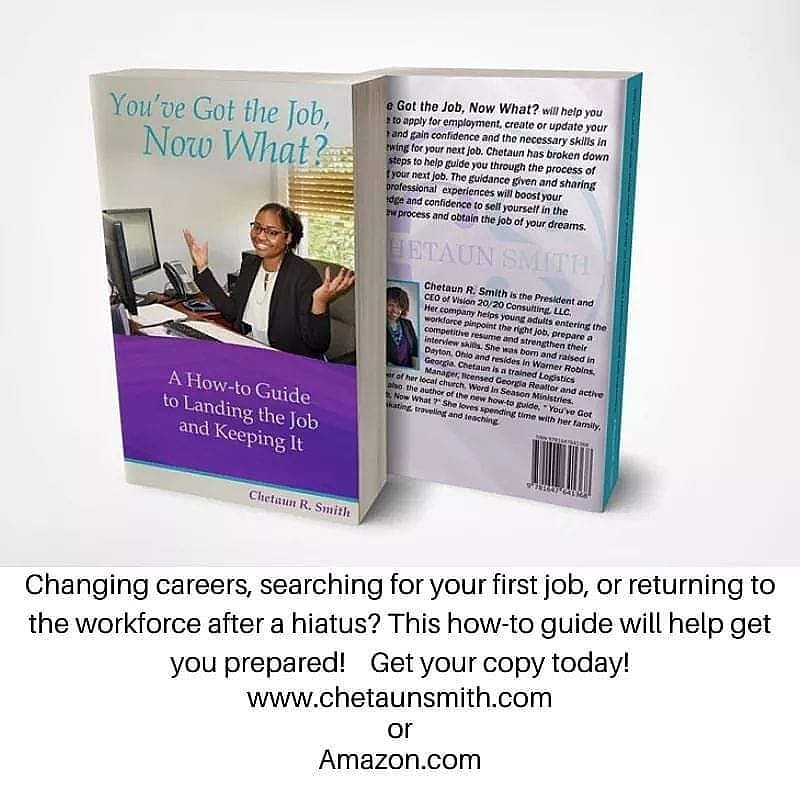 Perfect gift for college or high school graduates! 
Buy from my website: chetaunsmith.com or
Buy on Amazon: amazon.com/Youve-Got-Job-…

#YouveGottheJobNowWhat #interviewtips #ResumeWritingTips #promotiontips #nevergiveup #successisinthehandsofthebeliever