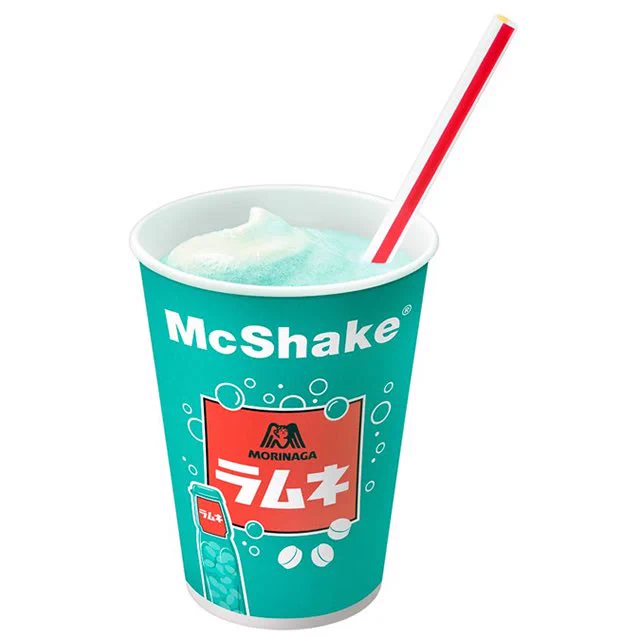 5月20日発売！ひんやりスイーツ、森永ラムネとマックシェイクのコラボ実現！