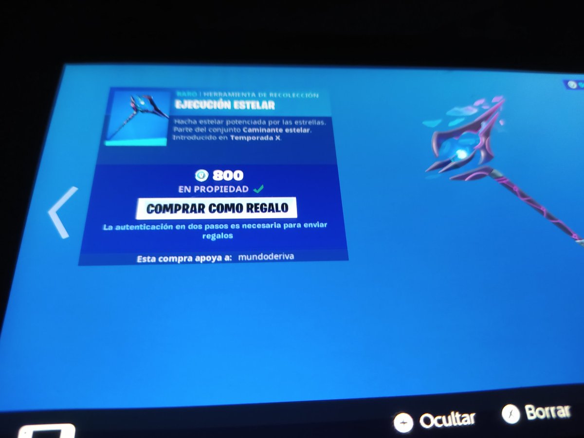 Juan82329217's tweet image. #codico munndo deriva en la tienda