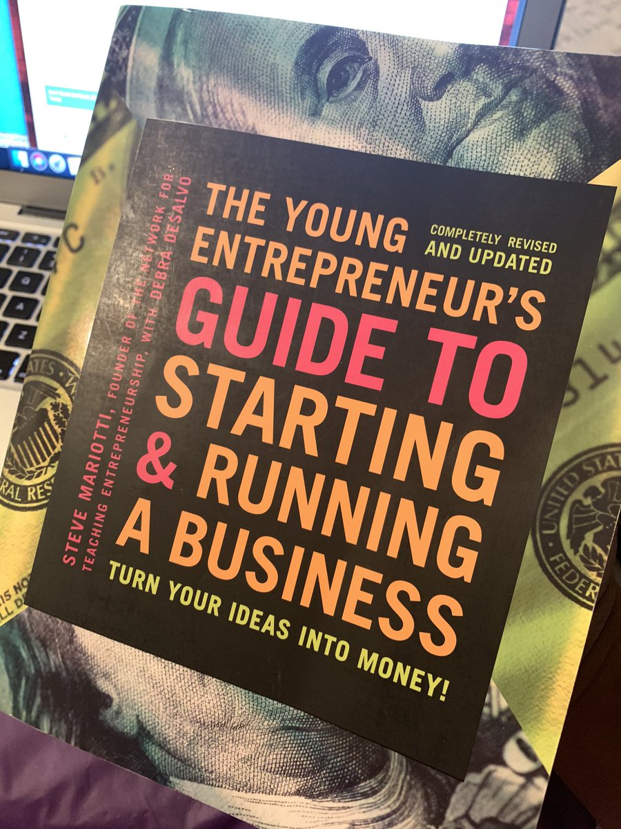 I’m a business owner, a consultant, a lifelong student of the damn game. Before you do a damn thing, go read up on business. I don’t care how old you are, this book explains business well for anyone:
