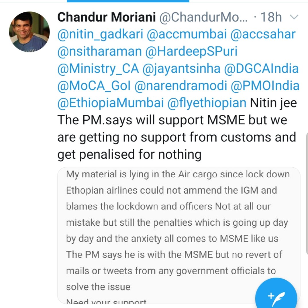 ChandurMoriani's tweet photo. @sardesairajdeep 
Rajdeepji
I follow you all the time and trust you 
I hope you will help me here 
Please check my last tweet I'm getting no support from any government official https://t.co/gowWWdbnSJ