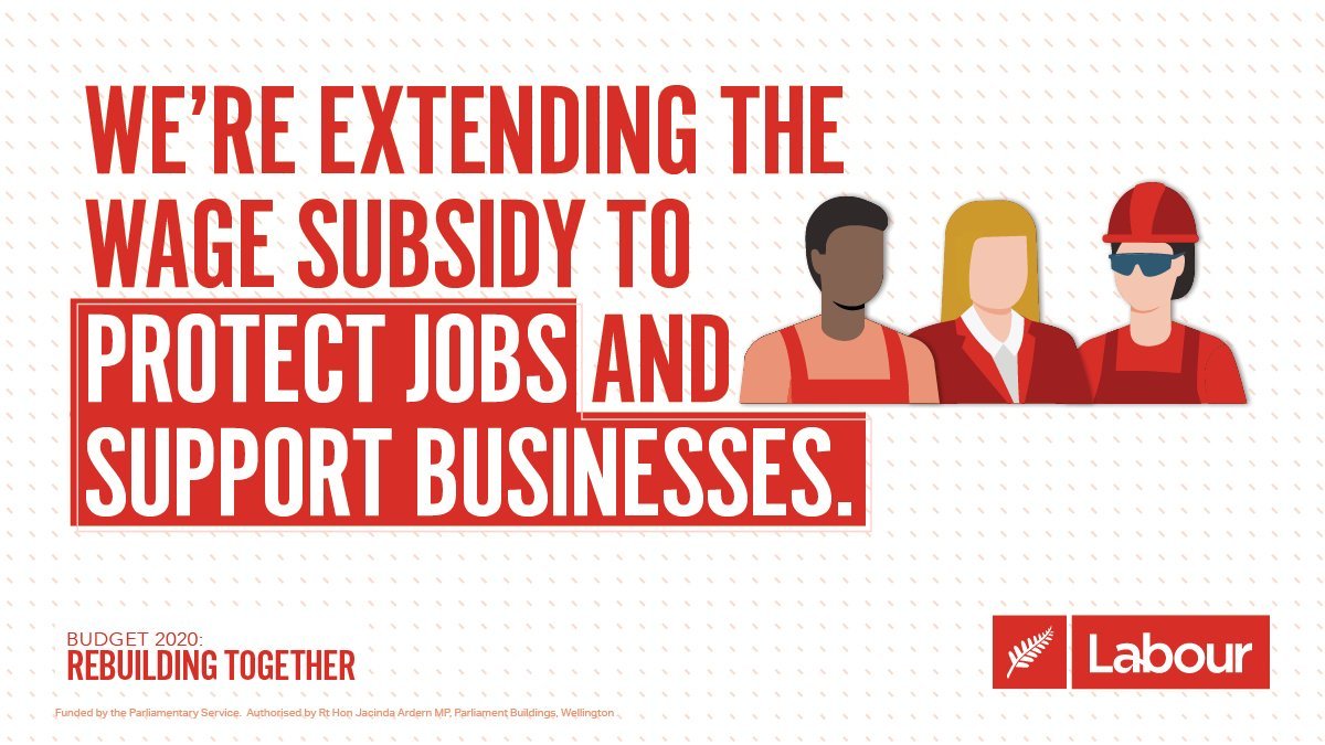 Budget 2020 is about supporting our people as we rebuild the economy.