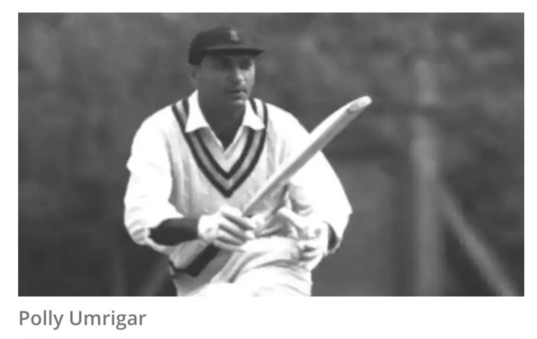 First 200s by Indian: Polly Umrigar scored first double century in 1952 against New Zealand for india. #TeamIndia  #Cricket