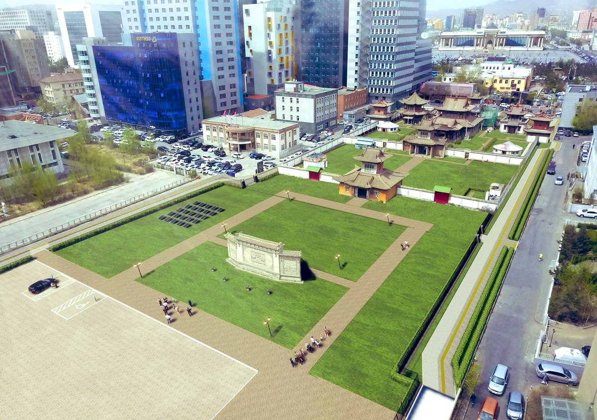 Чойжин ламын сүм музейн урд талын хаашааг нь аваад ингээд нээлттэй болговол яах бол?