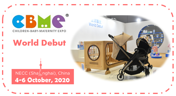 OfficialCBME's tweet photo. CBME 2020 World Debut: *A collection of world new launch of baby &amp; maternity products *The latest trend in baby &amp; maternity industry *The state-of-the-art technology and innovation *The most popular new designed baby products
Free registration: https://t.co/E8HqLKLt5x
#baby #kids https://t.co/5UfllQzf6E