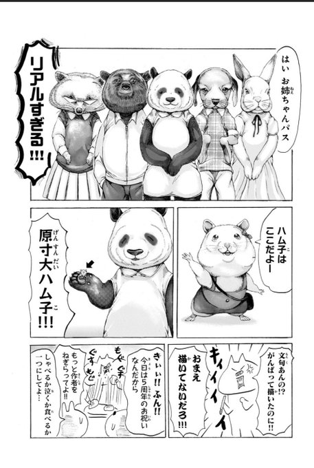 こんちわハム子 を含むマンガ一覧 ツイコミ 仮