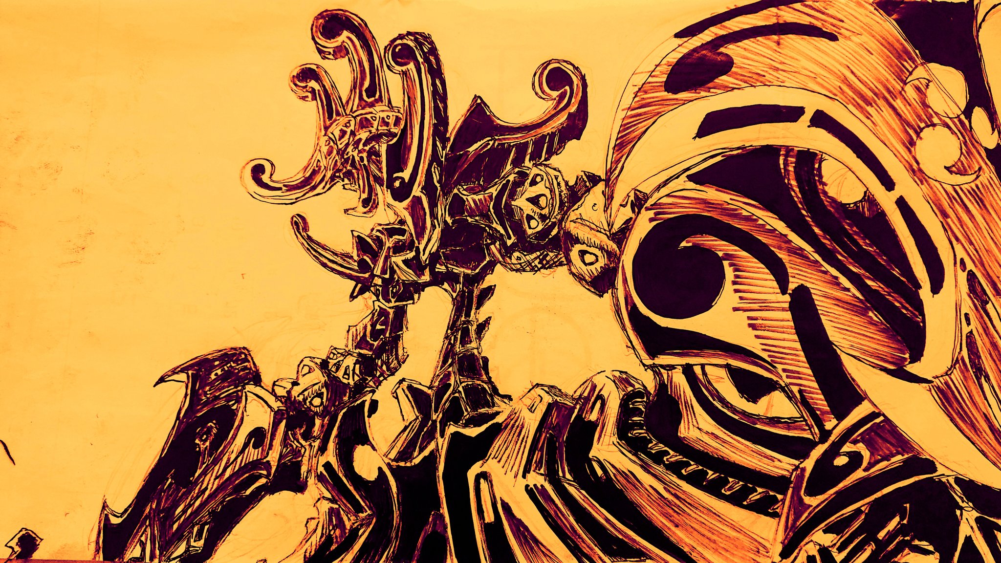 タカトゥ 님의 트위터 ダッカス ザ ブラックナイトらくがき Fss ファイブスター物語 T Co Tntfgnquph 트위터