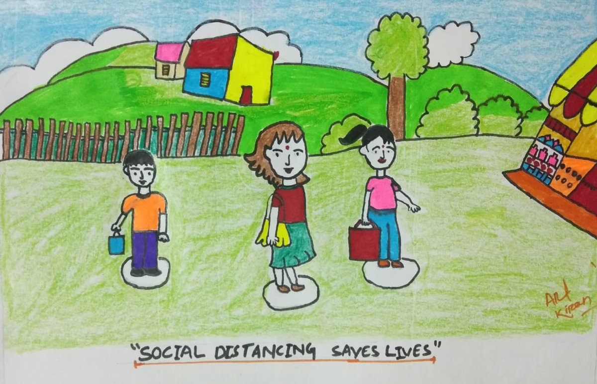 BhagabanMahapa3's tweet photo. @cpbbsrctc
#ArtFromHomeContest
#AwarenessWithCP
@SarangiSudhansu 

#PreparedByNiece
#Studying4thClass
#Khordha https://t.co/P5vbATtUuj