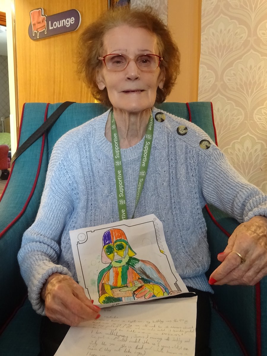 thermbi's tweet photo. Staff and residents at Barford Court, in #Hove, say they have been showered by kindness and support from the local community. 💛

They have been delighted to receive hand drawn cards, colourful pictures and chatty letters. 🎨 💌

👉To read more, visit: https://t.co/Z1G534fRwD https://t.co/t1w9TYenvE