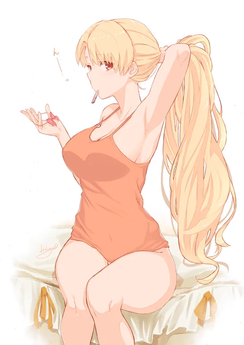 エレシュキガルの朝支度 #FGO #FateGO 