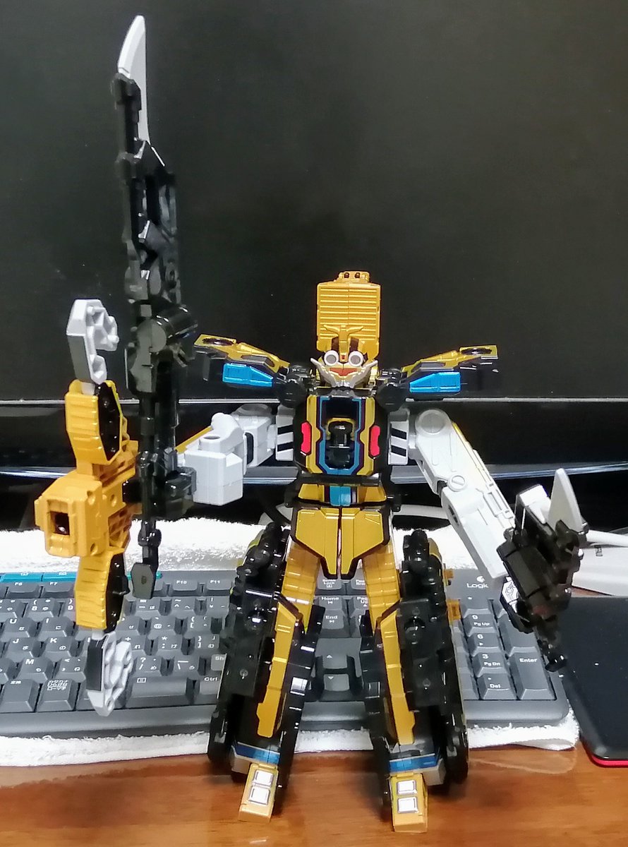 安かったから、DXゴーバスタービート買っちゃった。クオリティ凄いね。説明書の情報量が多過ぎる。スタッグビートルは売ってナス。 