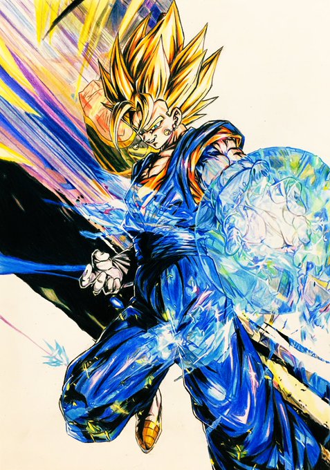 超ベジットのtwitterイラスト作品