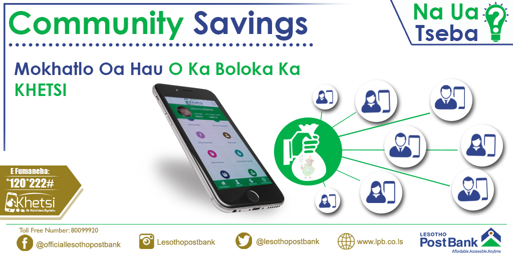 Lesotho postbank khetsi 