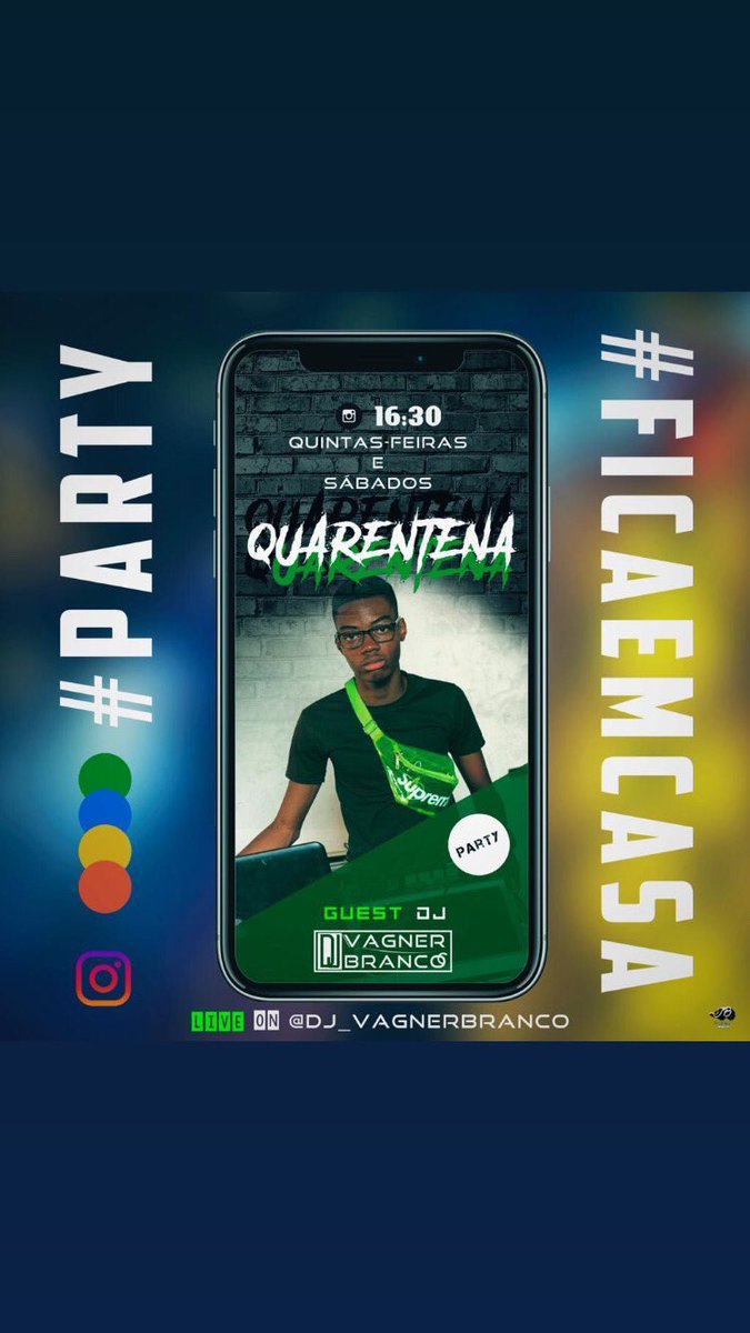 VagnerBranco4's tweet photo. #Em tempo de quarentena fique em casa assistindo as lives com o Dj Vagner Branco#

#In quarantine time stay at home watching lives with Dj Vagner Branco # https://t.co/kLCSH8Y2hL