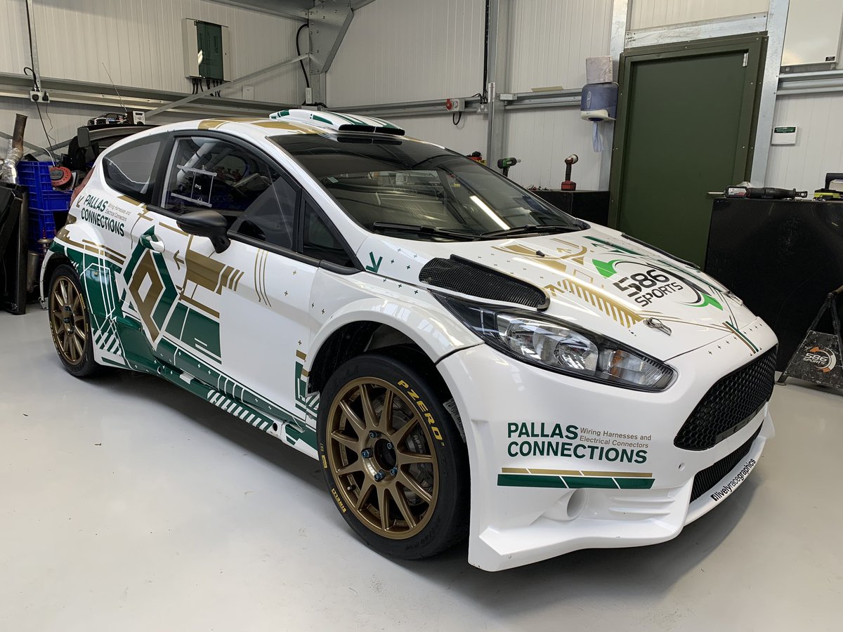 We LOVE Callum’s new Pallas livery, what do we all think? #PallasConnections #WiringHarnesses #Rally #Electrical #Livery